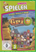 Trio The Great Settlement Pc Match-3 Spiel Einfach Spielen RäTsel Game Neu #T505