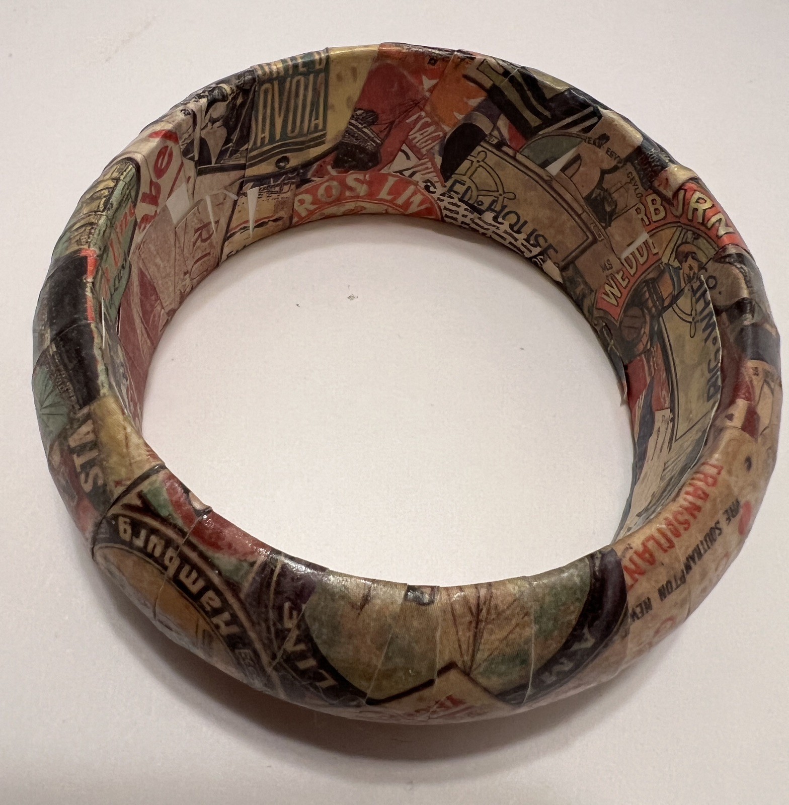 Decoupage Bangle Bracelets Mickey Mouse Dice Post… - image 10