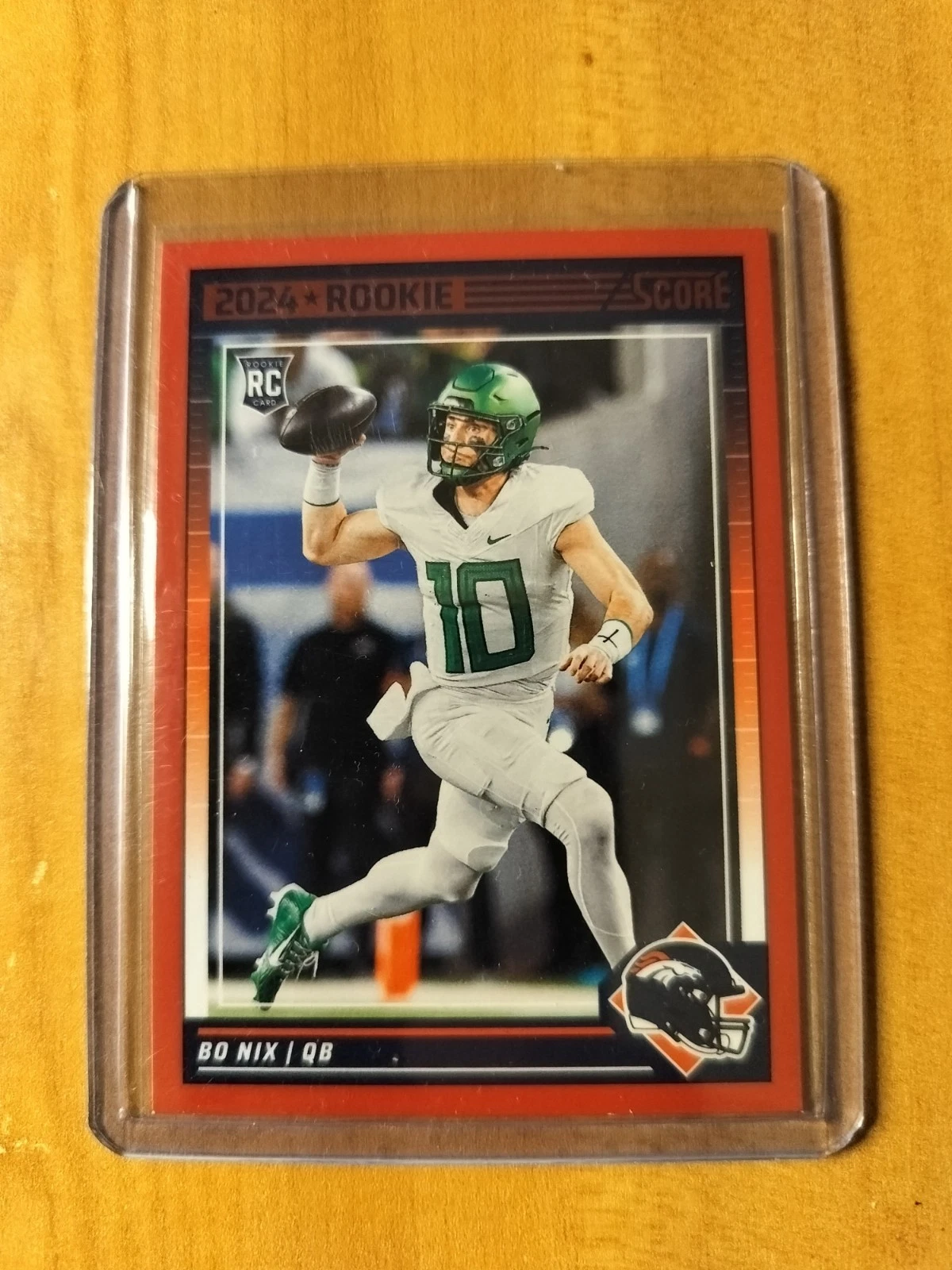 2024 Score - Rookies Bo Nix #332 Red (RC)