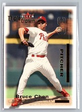 2001 Fleer Triple Crown #199 Bruce Chen