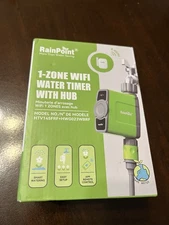 Rainpoint 1-Zone Water Timer ITV105 Water/Rustproof Rain Delay Watering Brass!