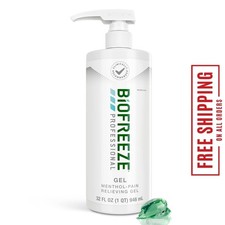 Biofreeze Professional Strength Pain Relief Gel Arthritis Pain Reliver