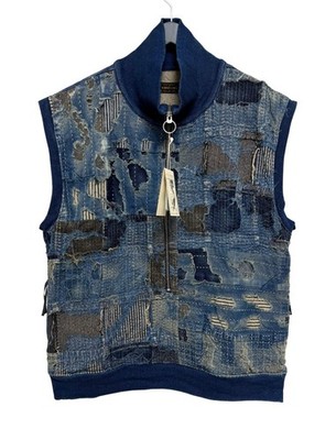 新品同様 BEAMS SSZ BORO MOHAIR VEST navy L BEAMS PLUS Mohair Check Vest Navy at CareOfCarl.com