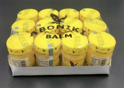 Aboniki Muskellinderung Schmerzbalsam 25g Glas, 24er Pack