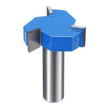 T Slot Cutter Rabbet Router Bit 15/32" Shank 1-13/32" x 15/32" 3 Wing Carbide