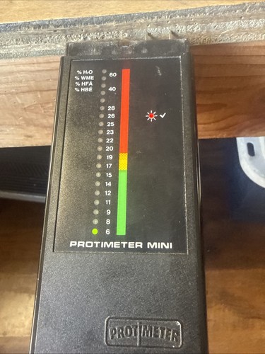 Protimeter Mini Moisture Meter With Probes Works H20 WME HFA HBE Good