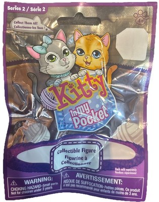 SL：Look at the Kitties 新品未開封 ボーナスカード入り 1 Bag—Kitty In My Pocket Series 2—Blind Bag Kitties Toys—New—SHIPS