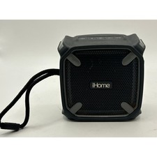 iHome Weather Tough Portable Rechargeable Bluetooth Speaker IBT-371 No Cord