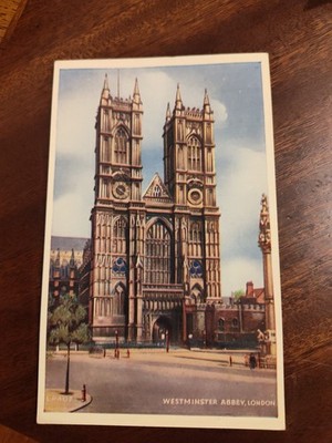 WESTMINSTER ABBEY, LONDON, Lansdowne Production Co., Great Britain, Postcard