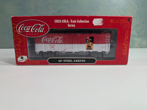 Caja frigorífica de acero Athearn escala HO 40' coche Coca-Cola CCCX #2425 LEER | Zustand: Used