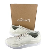 NEW Allbirds Canvas Pacer Mens Shoes Sneakers Natural White/Blizzard