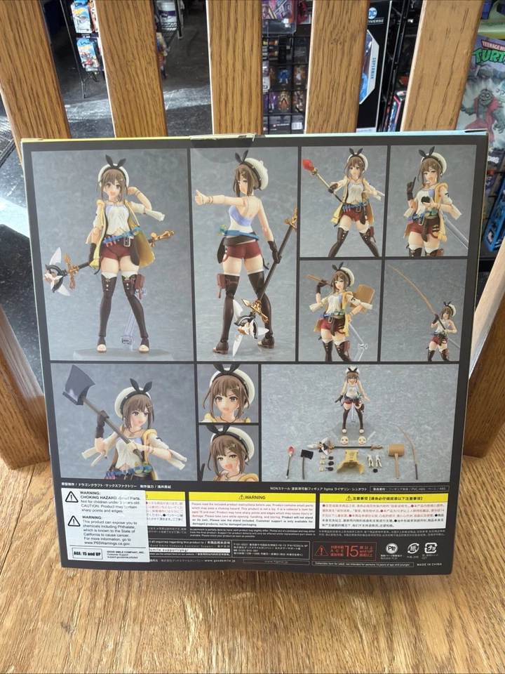 Boneco Atelier Ryza: Max Factory Figma No.535 Reisalin Stout novo em folha envio rápido - Imagem 2 de 3