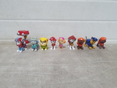 Spin Master Paw Patrol Pups Actionfiguren-Set 2-3 Zoll 9 Stück mit Zubehör