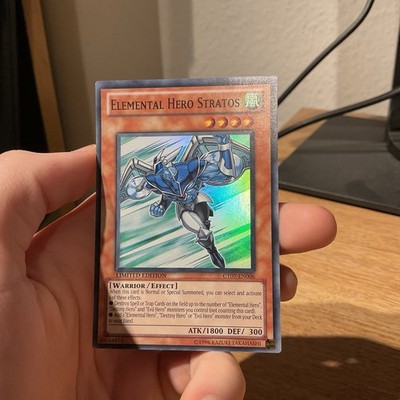 Elementar-HELD Stratos CT07-DE006 Super Rare Limitierte Auflage VLP-NM Yugioh
