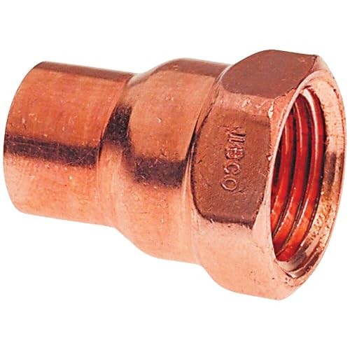 Elkhart Products 103R 3/8X1/2 3/8-Inch by 1/2-Inch Copper Female Adapters