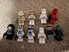 Lego Star Wars Minifigure Lot Of 10