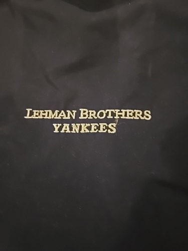 Lehman Brothers Yankee crew neck wind pullover