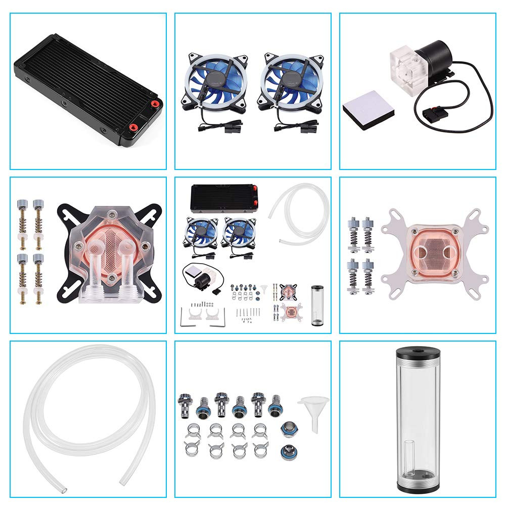 Cpu/gpu Block Pump Reservoir With