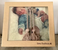 Terra Traditions Keepsake Baby Photo Album w/Tassel  - New