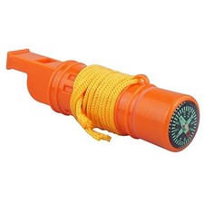  50X  5 in 1 camping boating whistle survival safety emergency