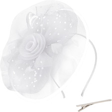 Fascinators Hats for Women Tea Party Headband Vintage Party Derby Headwear for 2