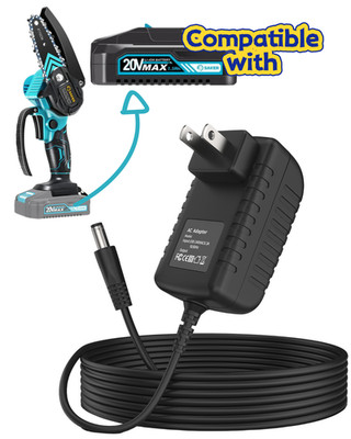 21V Charger for Saker Mini Chainsaw Battery SK1804D for 20V Lithium Battery