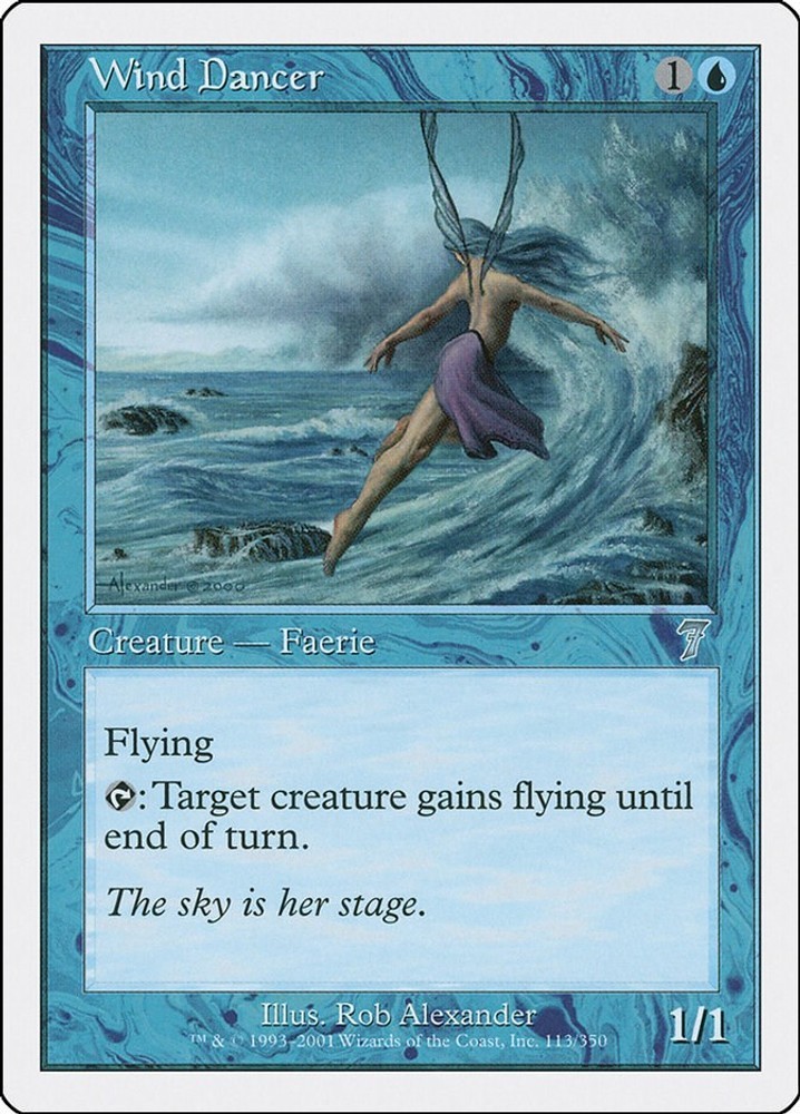 Wind Dancer - 113 - LP 7th Edition (7ED)