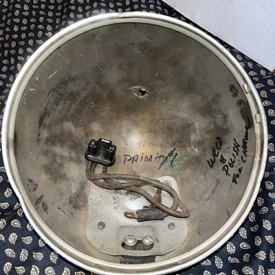 1948-1953 INDIAN CHIEF ROADMASTER SCOUT FLATHEAD 74-80 OEM DIETZ HEADLIGHT OEM