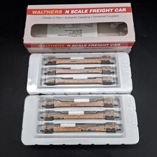 Walthers 932-8054 N Scale DTTX Double Stack Cars LN in Box Set of 6 NOS