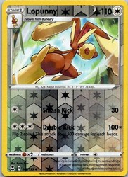 Lopunny 145/195 Silver Tempest Reverse Holo
