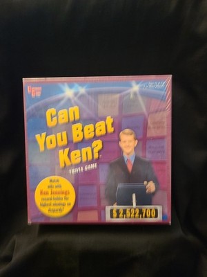 New 2005 Can You Beat Ken? Trivia Board Game Jeopardy Winner by Ken Jennings