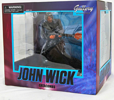 Diamond Select Toys: John Wick Gallery  Catacombs PVC Diorama (SEP192489) Statue