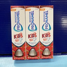 3X Sensodyne Pronamel For Kids, Berry Twist 4 Oz- Exp 06-27+ 1.41 per gallon