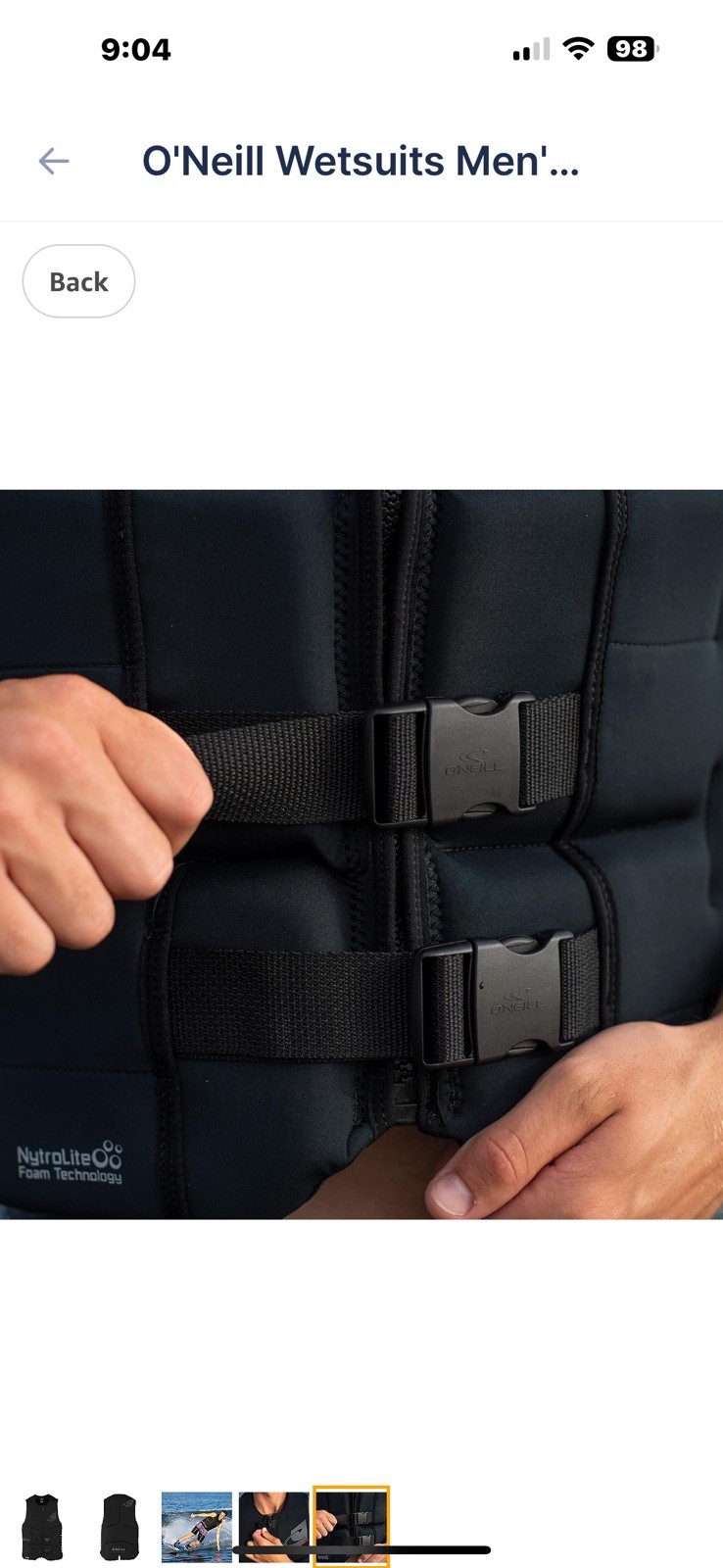 O'Neill  Assault USCG Life Vest - Adult M
