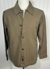 NWT  129 BEN SHERMAN Mens SIZE SMALL Shitake Color Shirt / Jacket Shacket