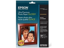 Epson Ultra Premium Photo Paper GLOSSY 5x7 Inches, 20 Sheets S041945