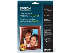 Epson Ultra Premium Photo Paper GLOSSY (5x7 Inches, 20 Sheets) (S041945)