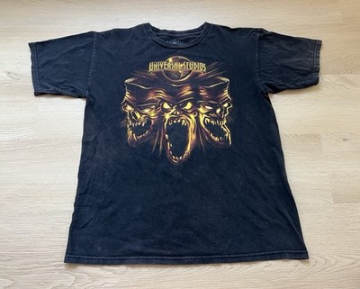 Vtg Universal Studios Revenge of the Mummy t-shirt three-headed creature Size M