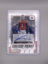 KADARIUS TONEY PANINI CONTENDERS DRAFT PICKS COLLEGE TICKET CRACKED ICE AUTO /23