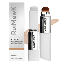 Color Changing Foundation Stick, Medium to Full Coverage Cream Stick Hydrating M