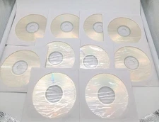 10 Memorex CD-R 52X 700MB 80min In Paper Sleeve CDR Music Data Blank Discs