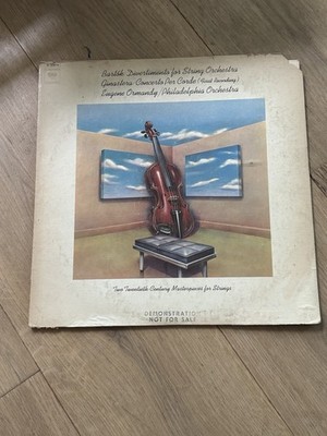 GINASTERA: Concerto Per Corde (1st REC)/BARTOK: LP, M 32874, Demo, VINYL NM