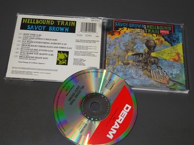 SAVOY BROWN - HELLBOUND TRAIN / GERMANY-DERAM-CD 1991 (CD MINT-)