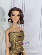 Earrings For Fashion Royalty Integrity Poppy Parker NuFace Dolls Crystal Jewelry