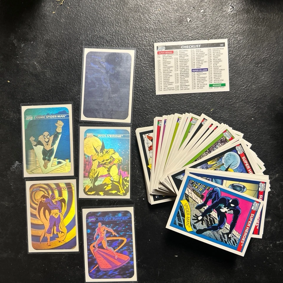 全套漫威漫画卡 1991 — 第 3/4 张图片