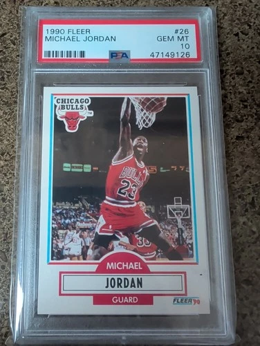 1990-91 Fleer - Michael Jordan PSA 10