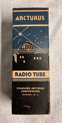 Arcturus Type 45 Coke Bottle Vacuum Tube ( w/ box)   open-box un-tested