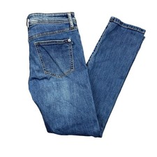 Pilcro Anthropologie 27 Jeans Pockets Cotton Blend Zipper