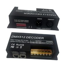 4 Channel DMX Decoder,DMX512 Decoder RGBW Driver LED RGBW 4 Channel DMX Decoder