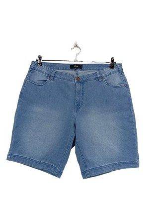 ZIZZI Jeansshorts Damen Kurze Hose Gr. DE 46 blau Casual-Look